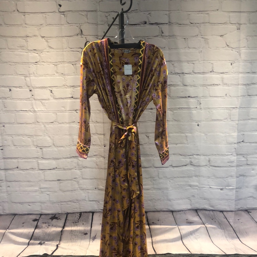 Free People Floor Length Robe